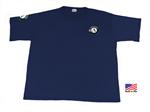 A/C Short Sleeve Tee - Navy Blue